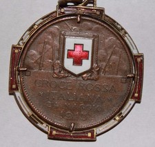 Medaglia croce rossa usato  Italia