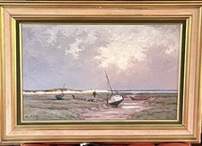 Toile marine signée d'occasion  Rouen-
