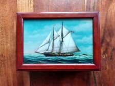 Boîte bois peinture d'occasion  Trilport