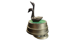 Vintage brass swan for sale  Goshen