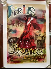 Affiche feria beziers d'occasion  Montpellier-