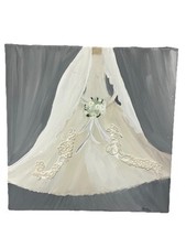 Wrapped canvas bridal for sale  Austell