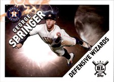 2020 Topps Big League GEORGE SPRINGER Defensive Wizards Insert Astros #DW-7, usado comprar usado  Enviando para Brazil
