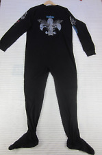 PIJAMA ROCKSTAR ADULTO (L) Footie impressão gráfica Fleur DeLis Mahem (adequado para 5'9") comprar usado  Enviando para Brazil