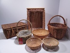 Wicker basket hamper for sale  STEVENAGE