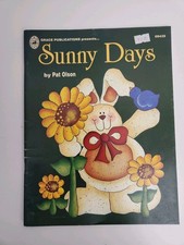 Livro padrão pintura Sunny Days Pat Olson primavera coelho galinha vaca fazenda ferramenta comprar usado  Enviando para Brazil