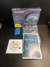 Placa de áudio USB externa portátil M-AUDIO SONICA com digital, 24 bits/96 kHz comprar usado  Enviando para Brazil