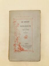 Droit seigneur rosière d'occasion  Montpellier-