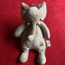 Doudou éléphant papoums d'occasion  La Rochelle