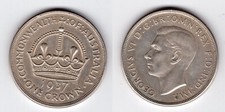 Australia crown 1937 d'occasion  Expédié en Belgium