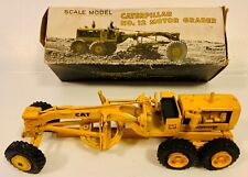 Motoniveladora colecionável rara Ertl Diecast Caterpillar nº 12 - na caixa original comprar usado  Enviando para Brazil