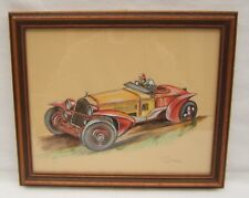 Ancienne rare gouache d'occasion  France
