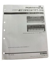 Teclado Yamaha Portatone PSR-E313 YPT-310 esquemas de diagrama de circuito geral, usado comprar usado  Enviando para Brazil
