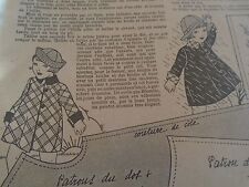 Patron original poupee d'occasion  France