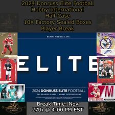 Jer'Zhan Newton 2024 Panini Donruss Elite FB International 10X caixa BREAK #1 comprar usado  Enviando para Brazil