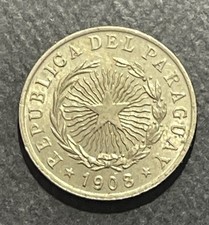 Paraguay 1908 centavos for sale  Bethesda