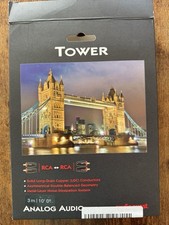 Audioquest tower rca for sale  LONDON