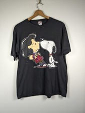 Camiseta Vintage Peanuts Snoopy Tamanho XL 80s 90s Jerzees Lucy Love Ponto Único comprar usado  Enviando para Brazil