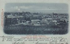 Używany, Kraków Krakow AK 1899 widok ogólny blask księżyca Polska 2504179 na sprzedaż  Wysyłka do Poland