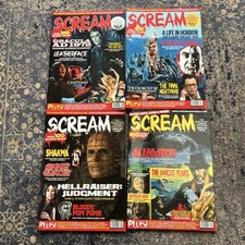 Scream magazine x4. for sale  MILTON KEYNES