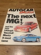 Autocar magazine january for sale  CHELMSFORD