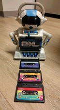  1992 Tiger Electronics 2-XL reprodutor de cassete robô falante e 3 fitas NÃO TESTADO comprar usado  Enviando para Brazil