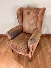 Antique wing back for sale  WARE