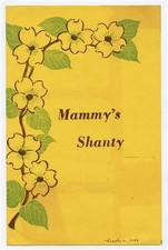 Mammy shanty menu for sale  Dallas
