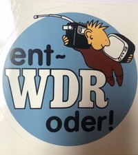 Aufkleber ent wdr gebraucht kaufen  Kürten