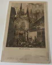 Cartolina milano antica usato  Cascina