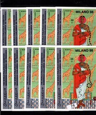 OL 10X SOMÁLIA 1998 - SEM MARCA DE CHARNEIRA - ANIMAIS - GIRAFA - CULTURA  comprar usado  Enviando para Brazil