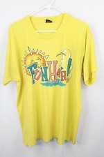  Camiseta amarela vintage divertida tela cabelo estrelas melhor feita nos EUA ponto único GG comprar usado  Enviando para Brazil
