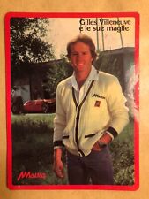 Gilles villeneuve adesivo usato  Asti