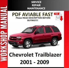 CHEVROLET TRAILBLAZER 2005 2006 2007 2008 2009 MANUAL DE OFICINA DE REPARO DE SERVIÇO comprar usado  Enviando para Brazil