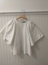 Blusa Rachel Comey Ravine algodão branco 4 comprar usado  Enviando para Brazil