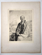 Eau forte portrait d'occasion Eau forte portrait d'occasion  Toulouse-