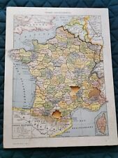 Ancien puzzle carte d'occasion  Nancy-