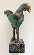 Bronze skulptur vogel gebraucht kaufen  Aachen