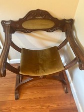 antique throne chair for sale  Clovis