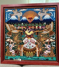 Huichol yarn art for sale  Sun City