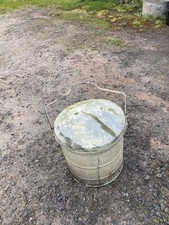 Vintage industrial galvanised for sale  HAWICK