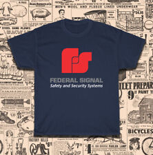 Nueva Camiseta Federal Signal Logotipo de Seguridad y Seguridad Camiseta Americana Talla S-5XL segunda mano  Embacar hacia Argentina