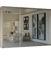 Sliding wardrobe mirror for sale  DARTFORD