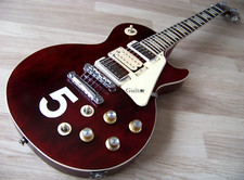 Guitarra elétrica personalizada Trans Wine Red LP Pete Townshend "NÃO. Tributo 5" comprar usado  Enviando para Brazil