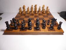 Antik schachspiel holzfiguren gebraucht kaufen  Lübeck