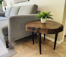 modern wood slab coffee table for sale modern wood slab coffee table for sale Houston