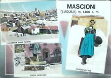 Ci535 cartolina mascioni usato  Tramonti