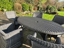 plastic rattan garden set for sale  ESHER