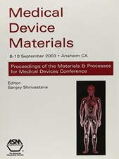 Medical Device Materials: Medical Devices Conference September 8-10, 2003 segunda mano  Embacar hacia Mexico