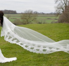 Cathedra length wedding for sale  GRANTHAM